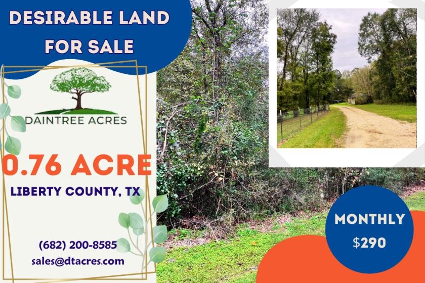  0.75 Acres for Sale in Dayton, Texas
