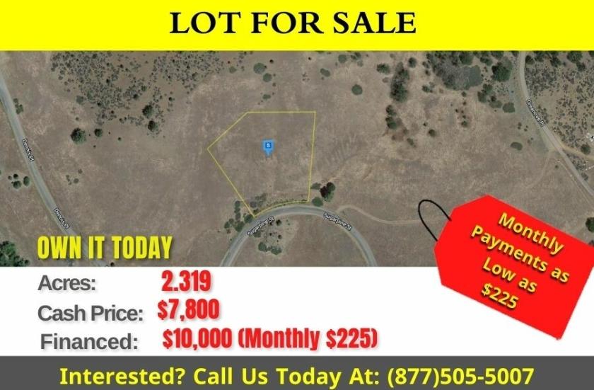  2.32 Acres for Sale in Hornbrook, California