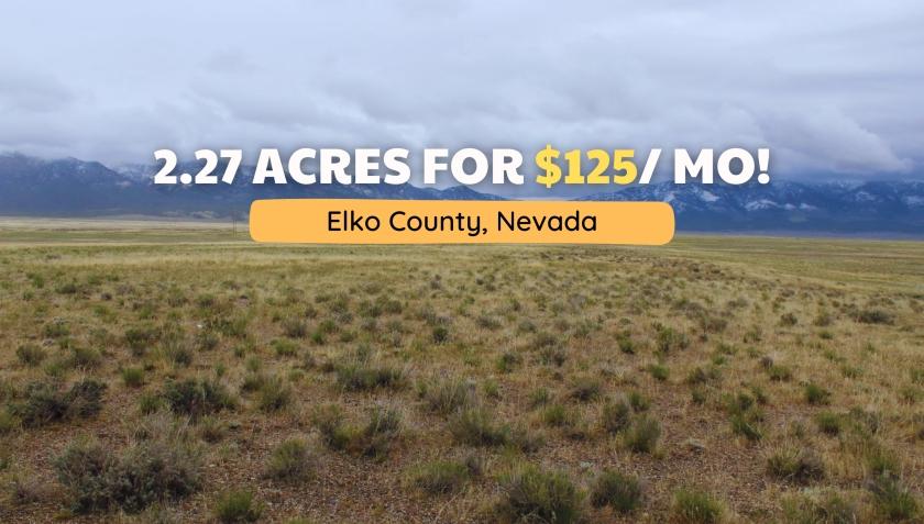  2.27 Acres for Sale in Montello, Nevada