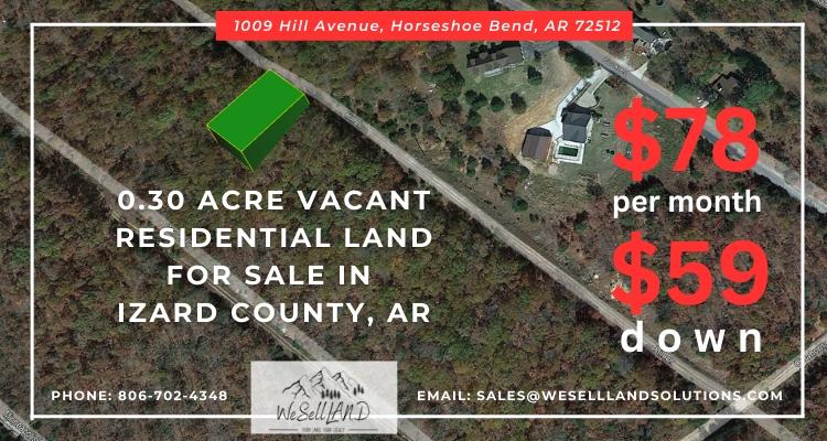  0.30 Acres for Sale in Horseshoe Bend, Arkansas