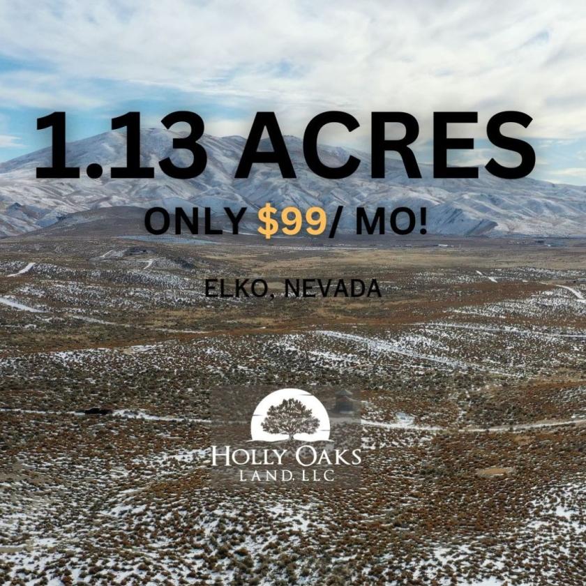  1.13 Acres for Sale in Montello, Nevada