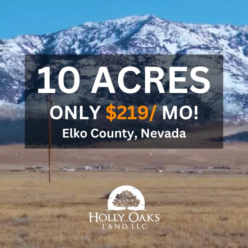 10 Acres for Sale in Montello, Nevada