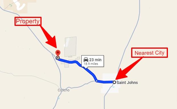0.66 Acres for Sale in St. Johns Unified District, Arizona