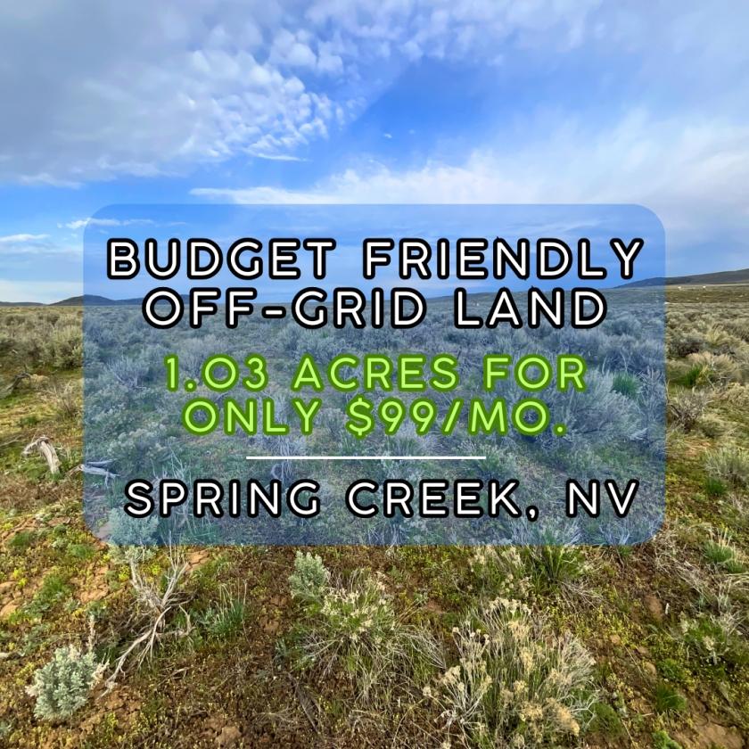 1.03 Acres for Sale in Spring Creek, Nevada