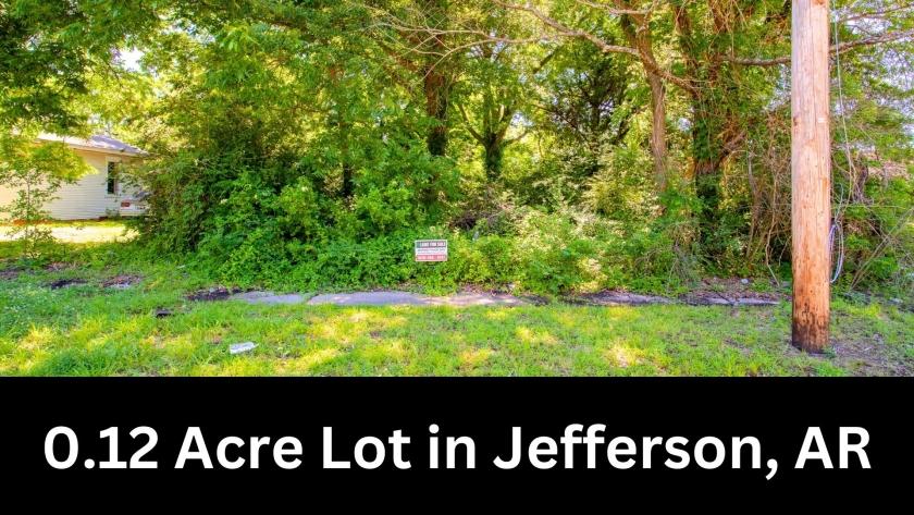 0.12 Acres for Sale in Pine Bluff, Arkansas