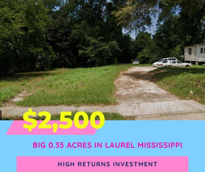 0.35 Acres for Sale in Laurel, Mississippi