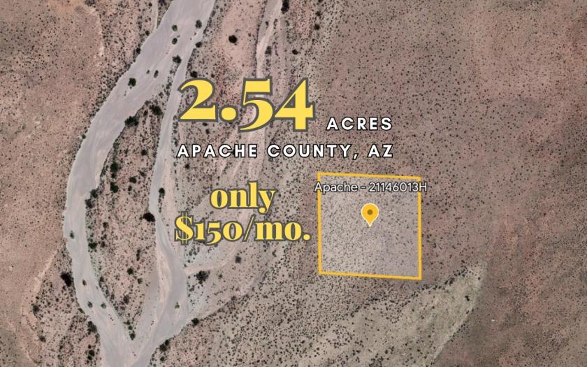 2.5 Acres for Sale in Adamana, Arizona