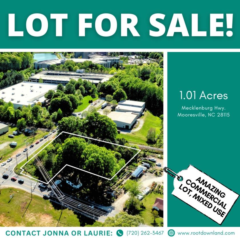 1.01 Acres for Sale in Mooresville, North Carolina
