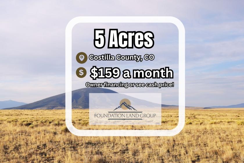 5.04 Acres for Sale in Jaroso, Colorado