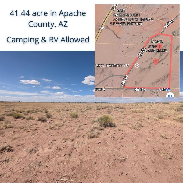 41.44 Acres for Sale in Saint Johns, Arizona