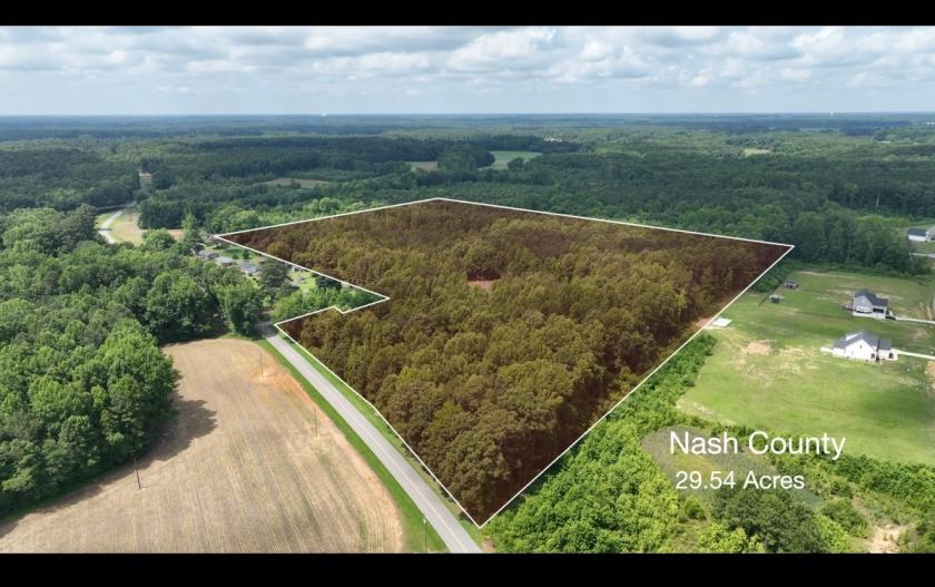 29.54 Acres for Sale in Nashville, North Carolina