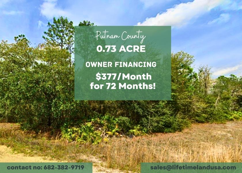 0.73 Acres for Sale in Interlachen, Florida