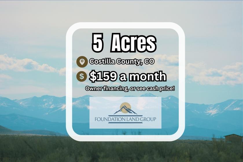 5 Acres for Sale in Blanca, Colorado