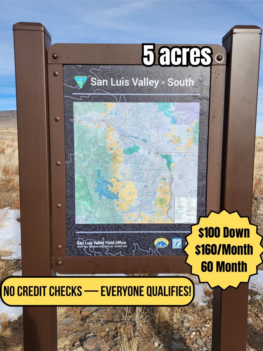 5 Acres for Sale in San Luis, Colorado