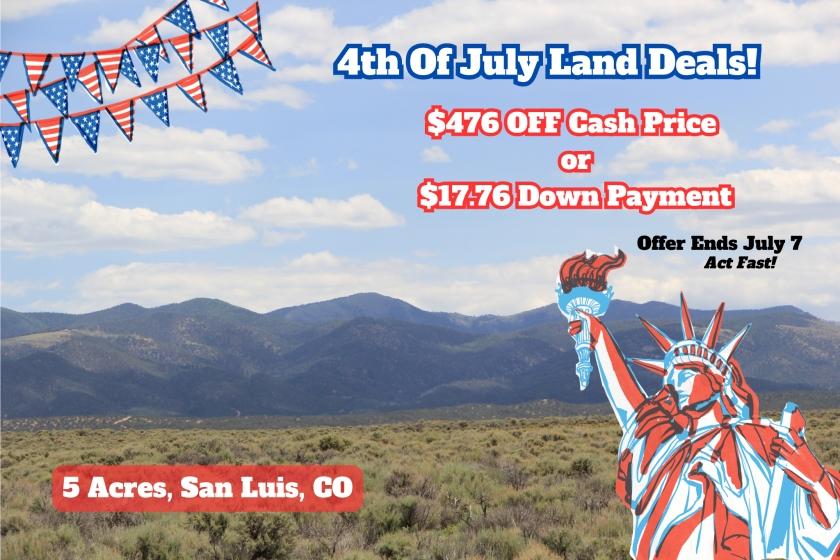 5.11 Acres for Sale in San Luis, Colorado