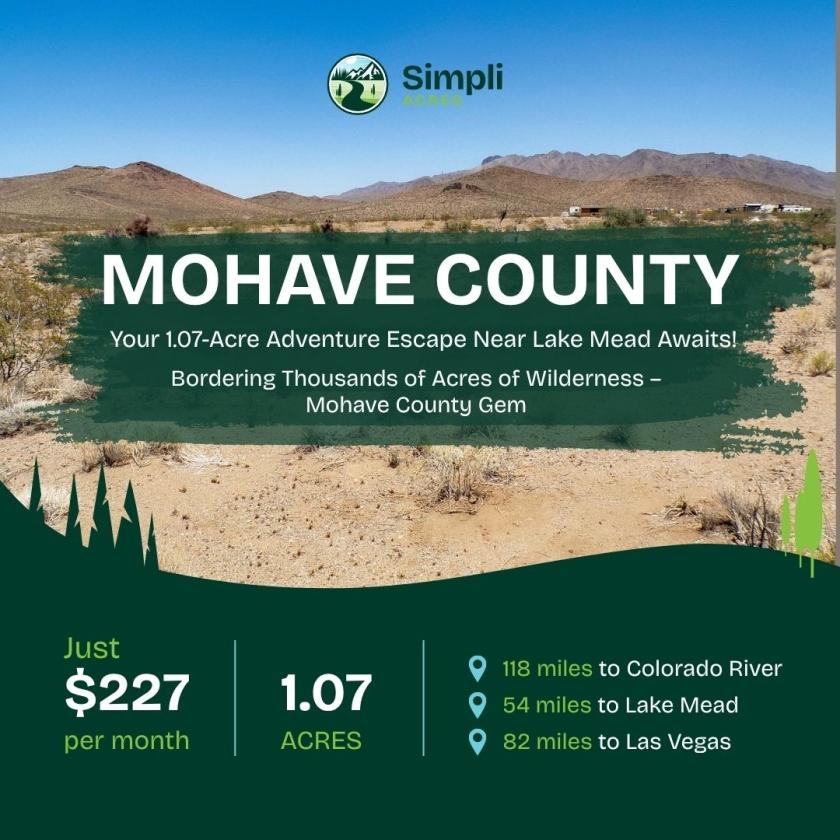 1.07 Acres for Sale in Dolan Springs, Arizona