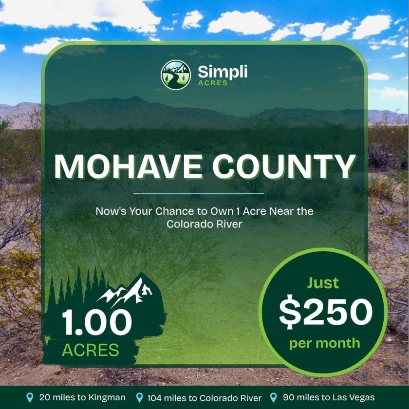 1 Acres for Sale in Golden Valley, Arizona