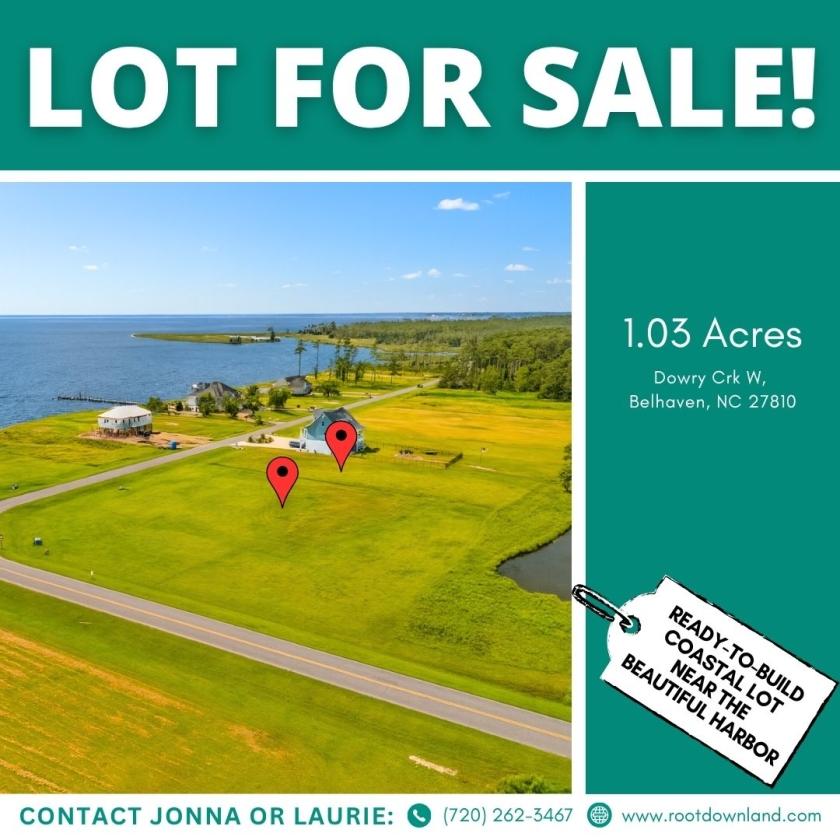 1.03 Acres for Sale in Belhaven, North Carolina