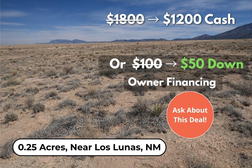 0.25 Acres for Sale in Los Lunas, New Mexico