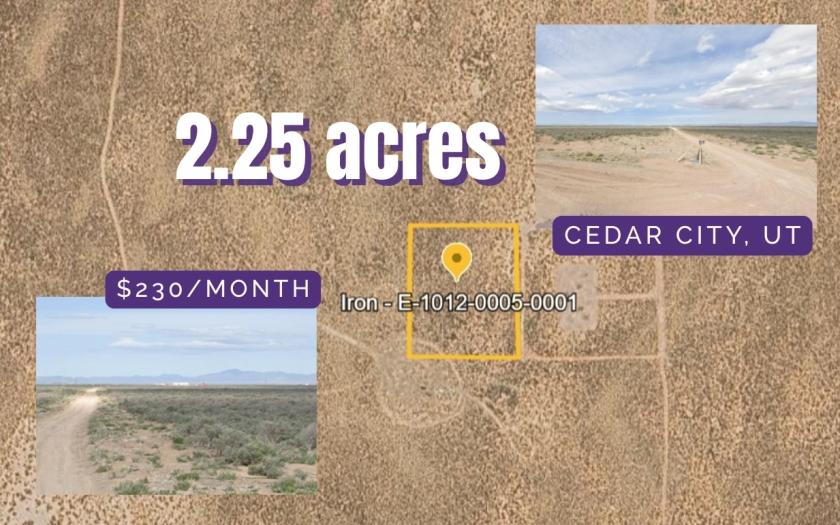 2.25-Acre Residential Land for Sale in Newcastle, UT - $230/mo Owner Financing