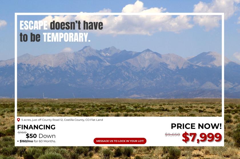 5 Acres for Sale in Blanca, Colorado