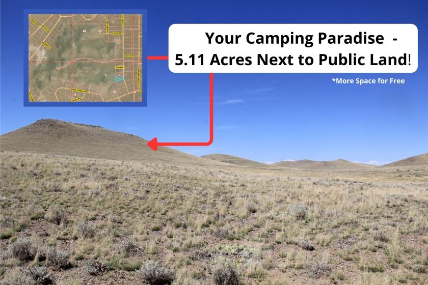 5.11 Acres for Sale in Blanca, Colorado