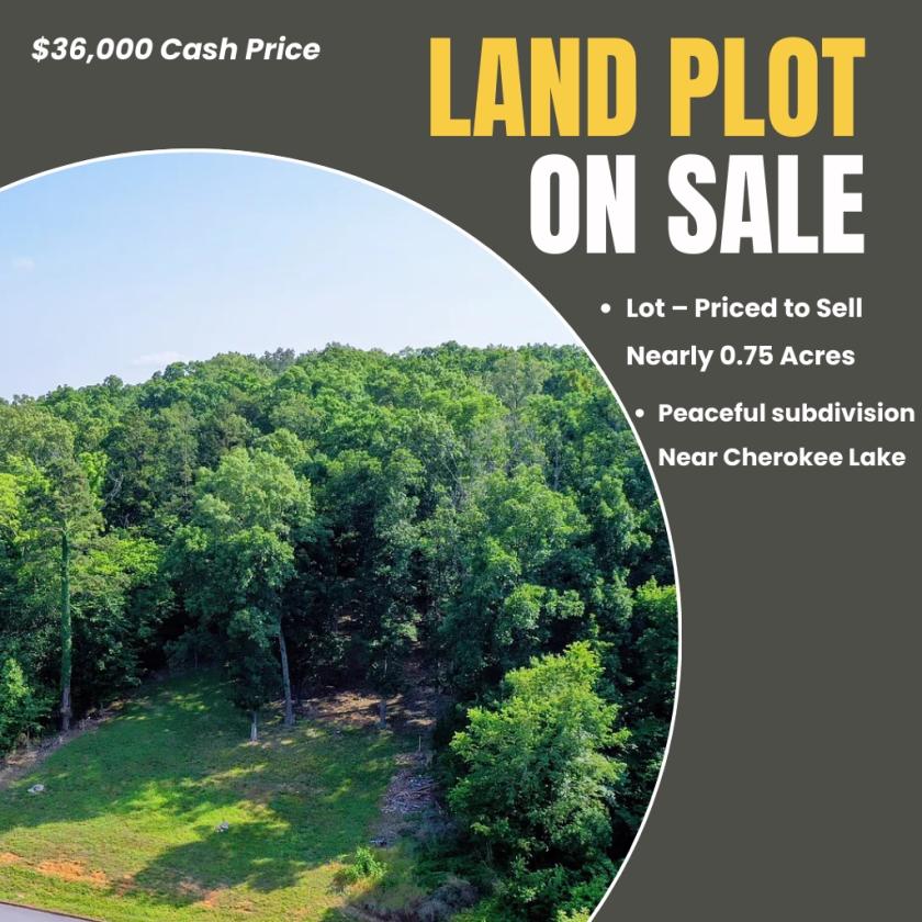 0.75 Acres for Sale in Rutledge, Tennesse
