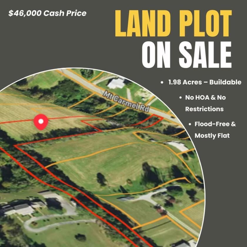 1.98 Acres for Sale in Mosheim, Tennessee