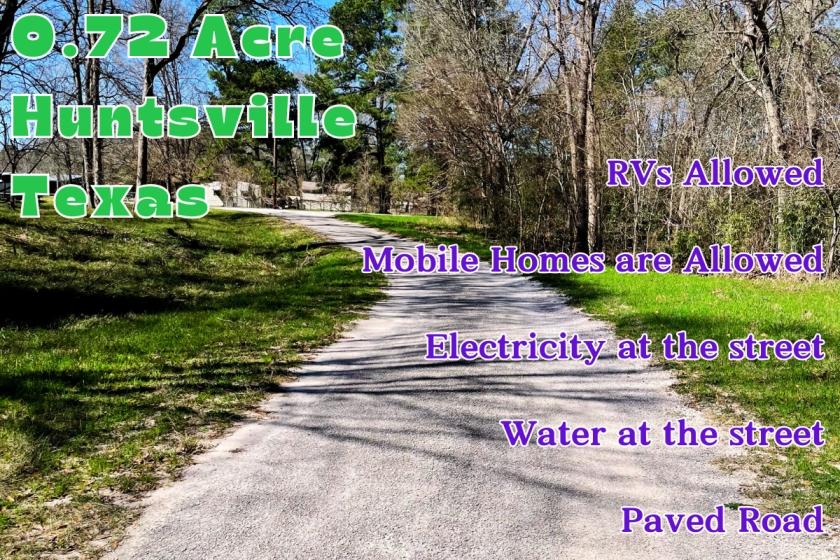 0.72 Acres for Sale in Huntsville, Texas