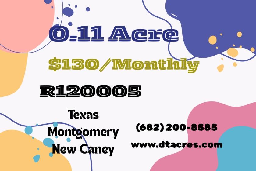 0.11 Acres for Sale in New Caney, Texas