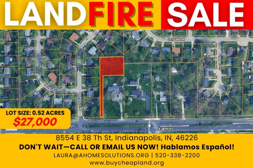 0.52 Acres for Sale in Indianapolis, Indiana