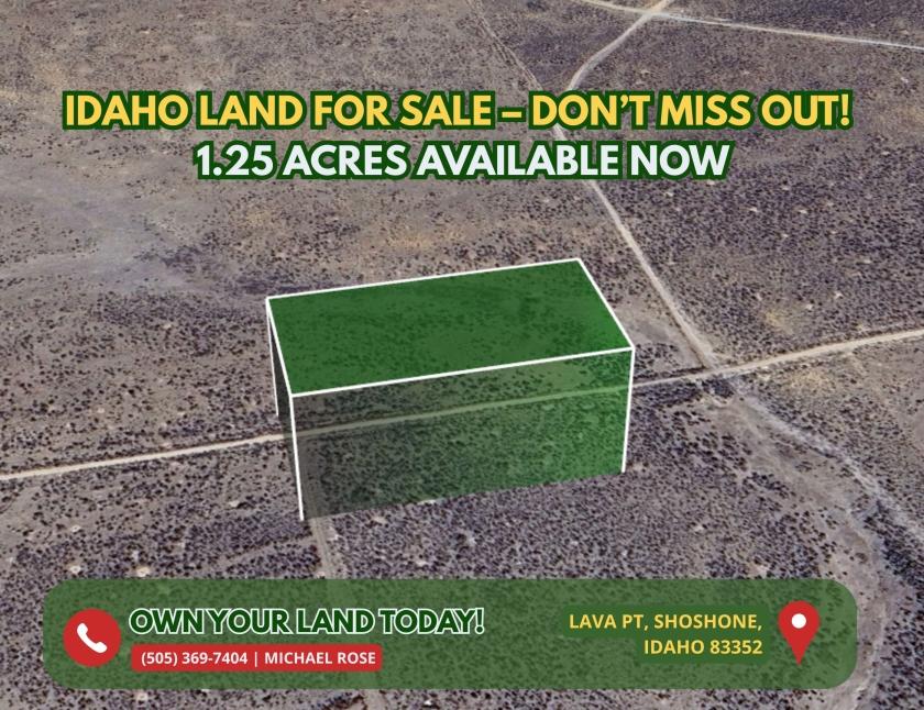 1.25 Acres for Sale in West Magic, Idaho