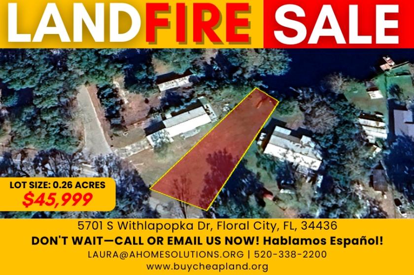 0.26 Acres for Sale in Floral City, Florida