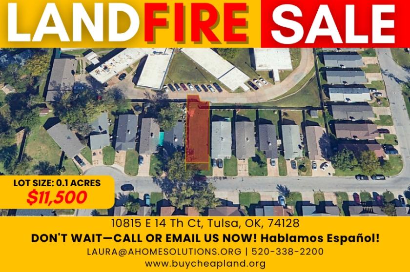 0.10 Acres for Sale in Tulsa, Oklahoma