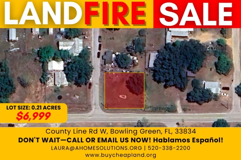 0.21 Acres for Sale in Bowling Green, Florida