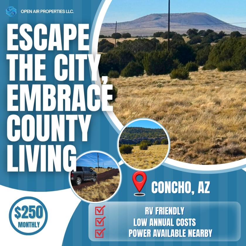 1.26 Acres for Sale in Concho, Arizona