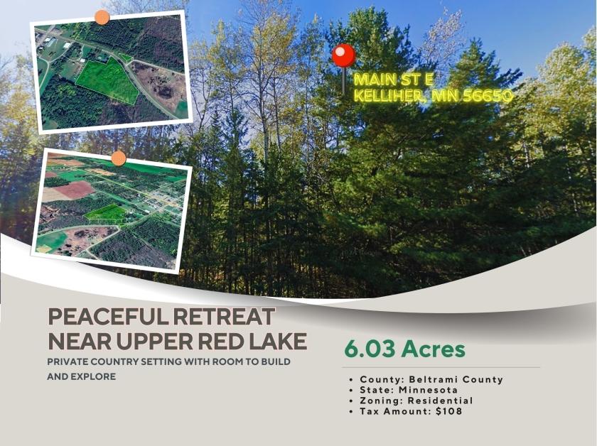 6.03 Acres for Sale in Kelliher, Minnesota