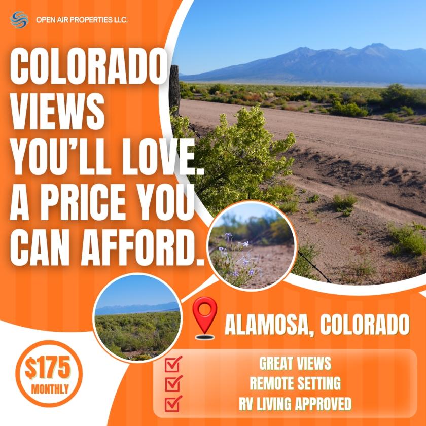 1.27 Acres for Sale in Alamosa, Colorado