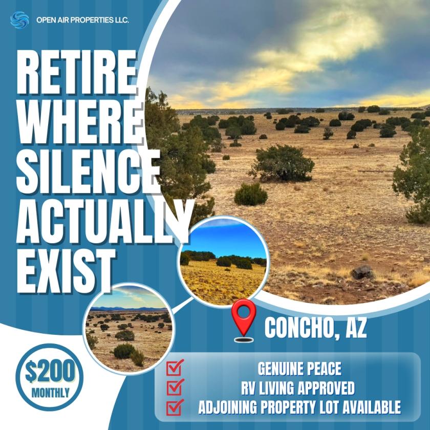 1.04 Acres for Sale in Concho, Arizona