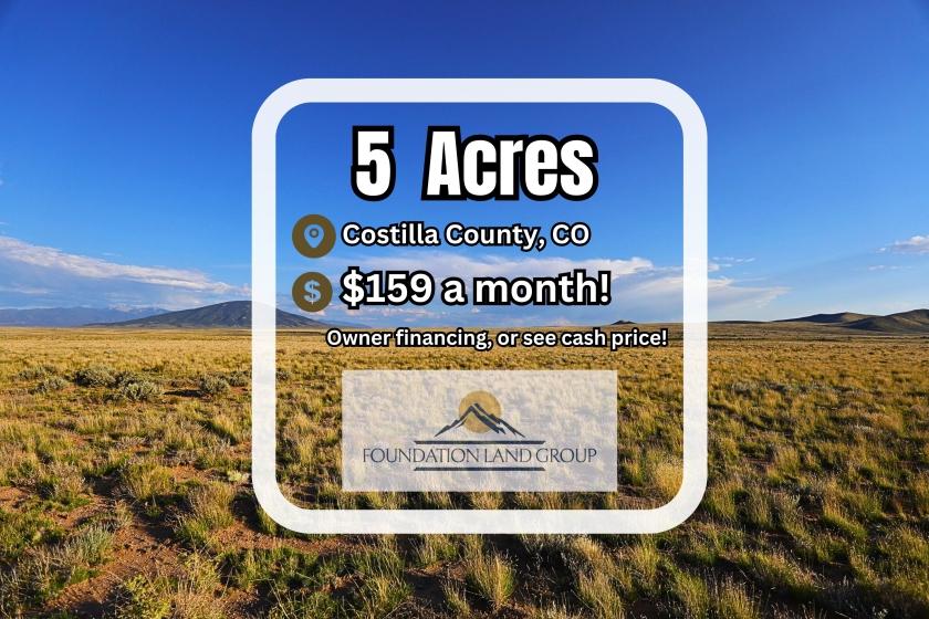 5.00 Acres for Sale in Mesita, Colorado