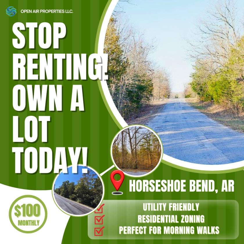 0.25 Acres for Sale in Horseshoe Bend, Arkansas