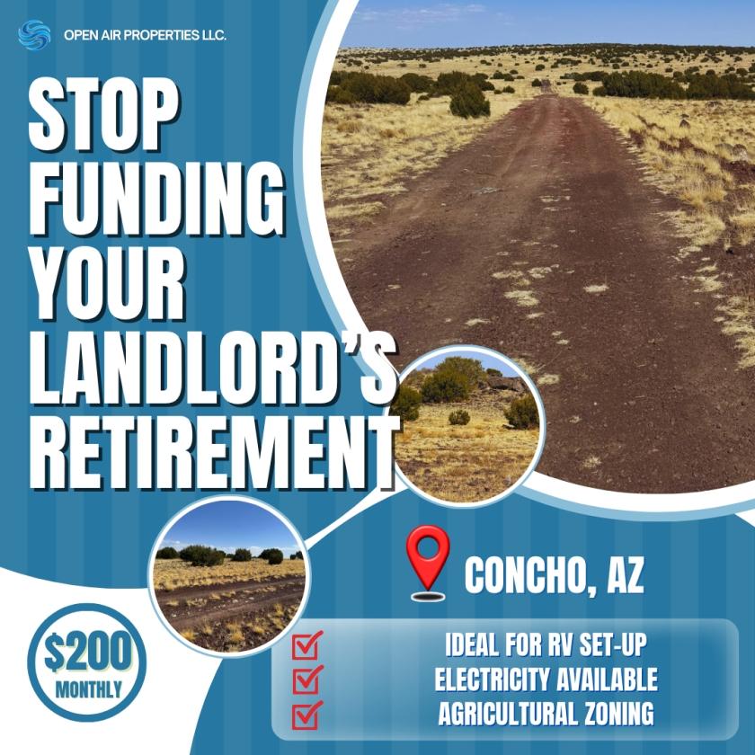 1.07 Acres for Sale in Concho, Arizona