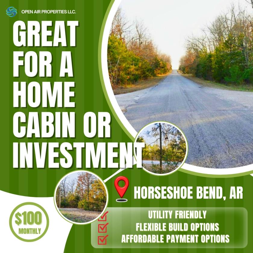 0.29 Acres for Sale in Horseshoe Bend, Arkansas