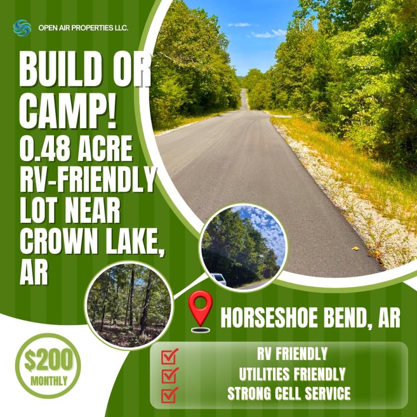 0.48 Acres for Sale in Horseshoe Bend, Arkansas