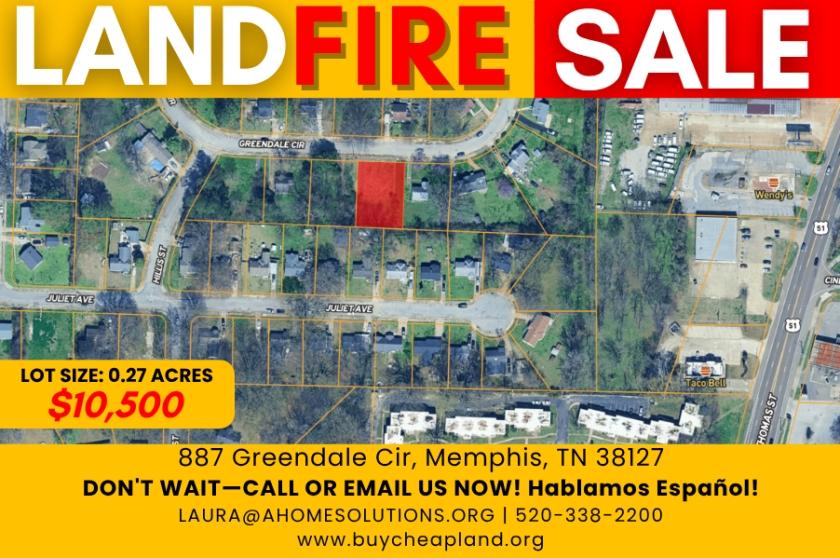 0.26 Acres for Sale in Memphis, Tennessee
