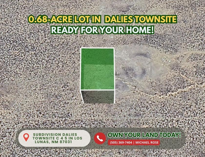 0.68 Acres for Sale in Los Lunas, New Mexico