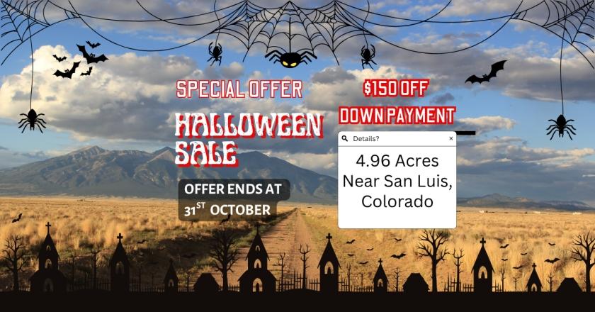 4.96 Acres for Sale in Blanca, Colorado