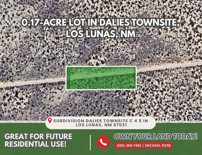0.17 Acres for Sale in Los Lunas, New Mexico