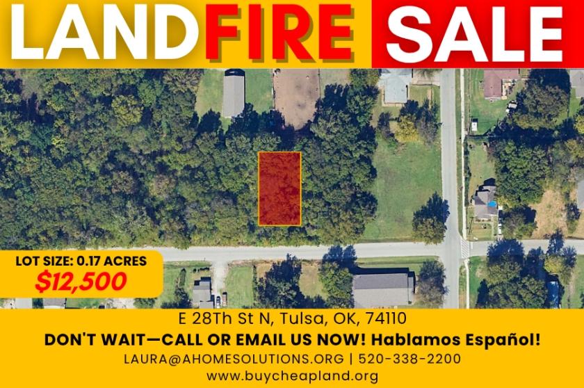 0.17 Acres for Sale in Tulsa, Oklahoma