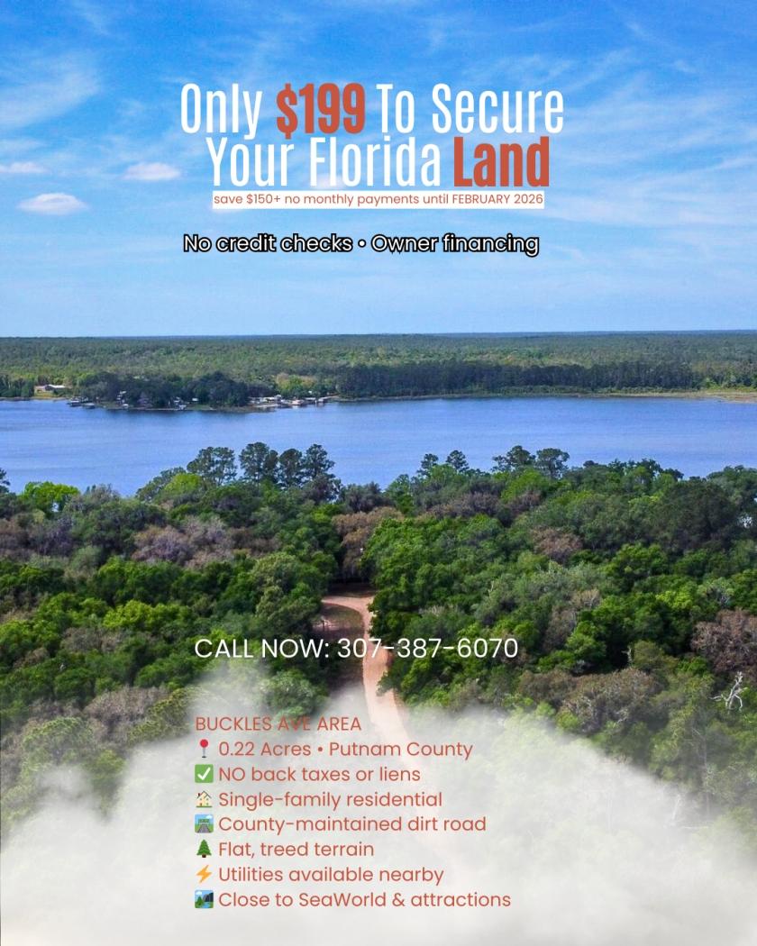 0.22 Acres for Sale in Interlachen, Florida